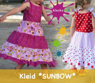 Ebook -  Mädchenkleid Sunbow - klecksMACS